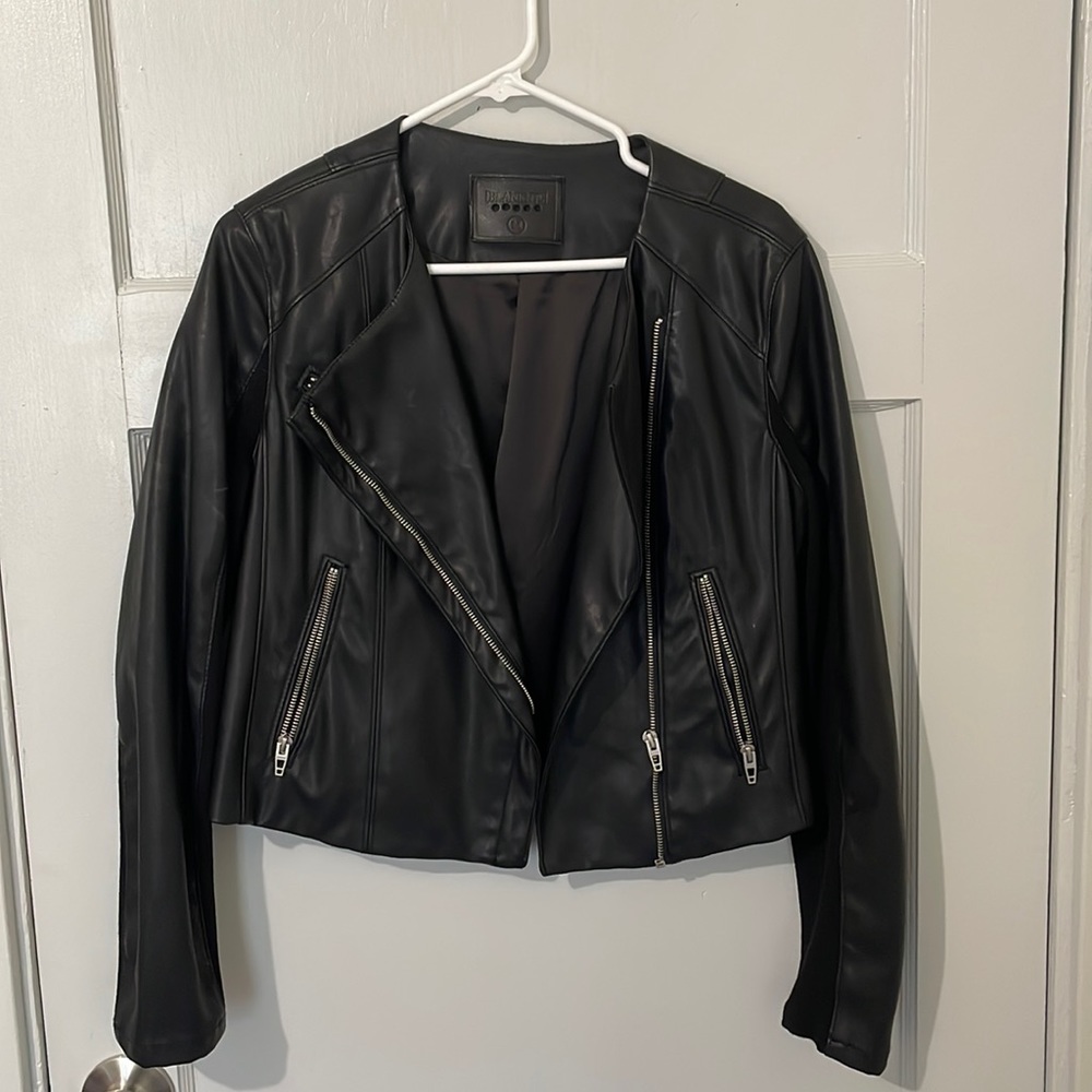 Blank NYC black leather jacket